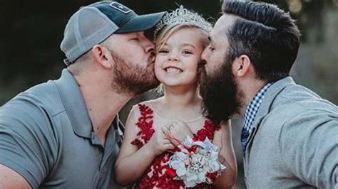 Dad Stepdad Share Sweet Moment With Daughter In Viral Photos