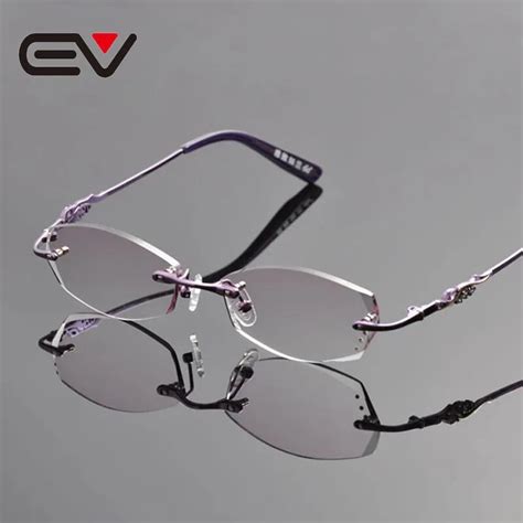rimless eyeglass frames