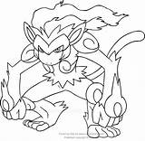 Pokemon Infernape Stampare sketch template