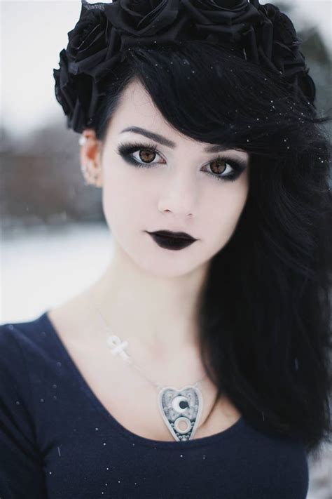 pin by phyrra pale girl beauty hooded eye makeup lifestyle on makeup ideas gothic in 2019