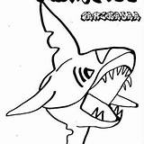 Coloring Shark Pokemon Sharpedo Drawing Character Hammerhead Color Kids sketch template