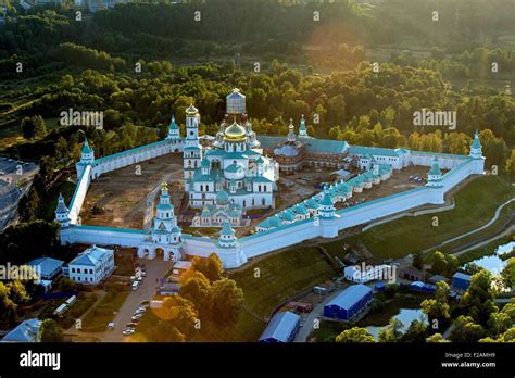 russia moscow region istra  jerusalem monastery  stock photo royalty  image