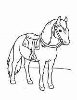 Coloring Pages Horse sketch template