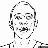 Jesse Owens Coloring Pages Celebrities Thecolor Online sketch template