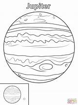 Jupiter Kleurplaten Planeet Printen Kleurplaat sketch template