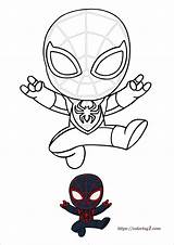 Morales Spiderman Aranha Homem Sheets Pintar Spider Coloring1 Batman Verse Certo Escolinha Vovó Fáceis sketch template