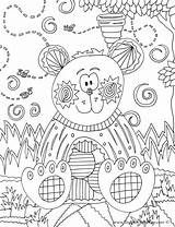 Coloring Doodle Pages Alley Lets Color Popular Forest Animal Library Coloringhome Template sketch template