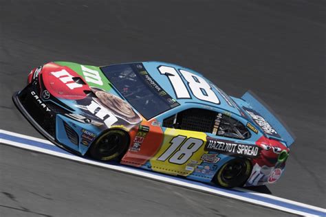 pit note  kyle busch chases  monster energy nascar  star race victory news media