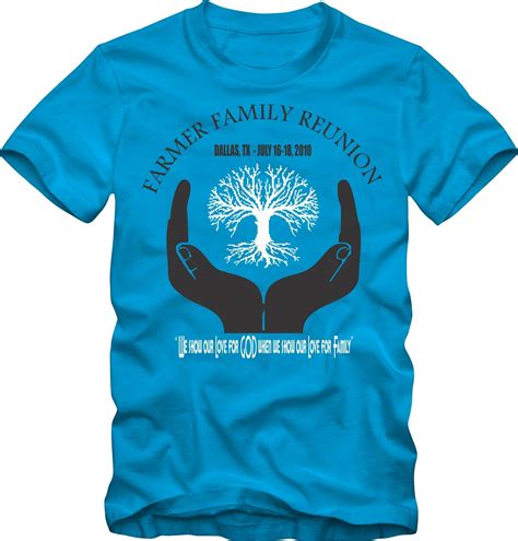 attractive family reunion  shirt design ideas