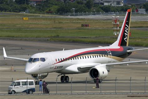 japans  passenger jet test flight set  week  october