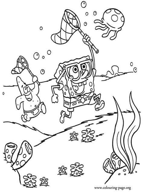 spongebob squarepants patrick and spongebob hunting