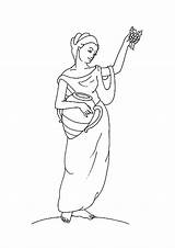 Hestia Goddess Coloring Pages Greek Color Persephone Roman Goddesses Hellokids God Print Sheets Popular Mythology Sketch Online Adult sketch template