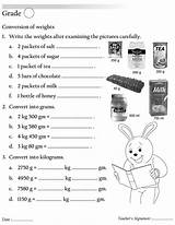 Conversion Weights Kids Printable Worksheets Maths Math Grade Weight Mental Conversions Money Coloring Pages Bestcoloringpages Choose Board sketch template