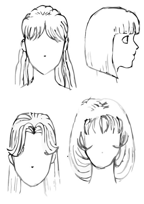 hairstyle coloring pages coloring pages    print