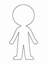 Doll Paper Template Blank Templates Dolls Coloring Pages Kids Printable Chain Para Pdf Bestcoloringpagesforkids Actividades Diy Color Preschool Dress Crafts sketch template