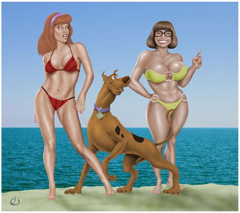 Scooby Woof Velma Busts Out By Yatz On Deviantart
