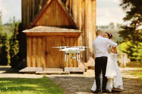 wedding drone photography