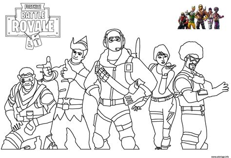 coloriage skins picture fortnite jecoloriecom