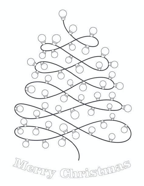 printable christmas lights coloring pages freebie finding mom