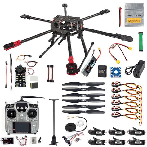 buy qwinout arfpnp full set hexacopter diy drone kit tarot mm frame  kv motor gps pix