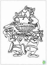 Dinokids Asterix sketch template