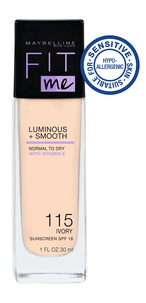 koep maybelline fit  luminous smooth foundation ivory   ml pa medsse