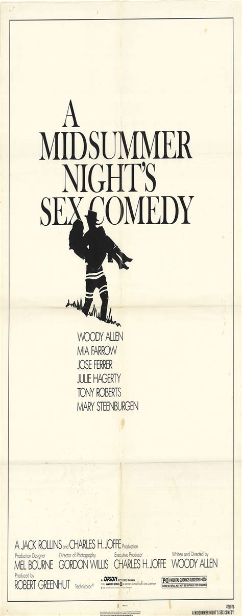 a midsummer night s edy 1982 27x41 orig movie poster fff 13982 ebay