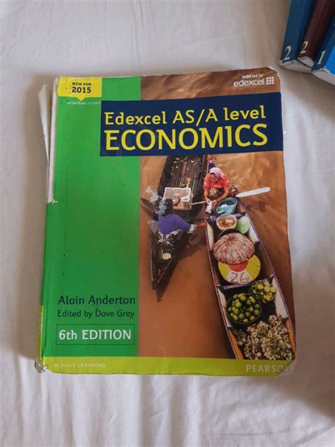 edexcel asa level economics  onward textbook  west ealing