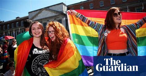 ireland says yes to same sex marriage in pictures world news the