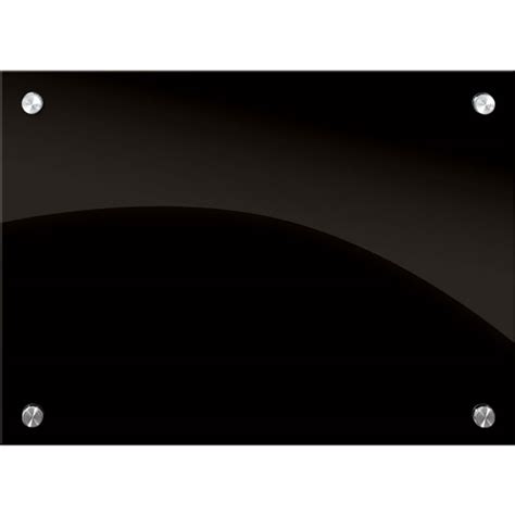 Enlighten Black Glass Dry Erase Board 84071 Thrifty Office Furniture