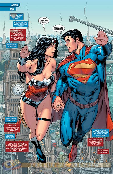 Wonder Woman And Superman Vs Erza And Jellal Battles Comic