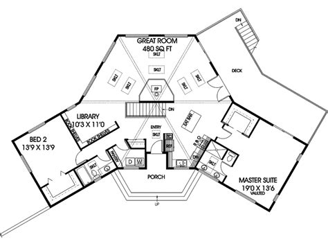 earlmar waterfront home plan   search house plans