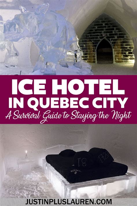 Ice Hotel Quebec A Survival Guide To Staying Overnight In 2021