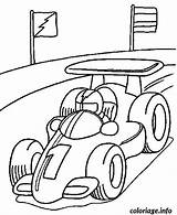 Coloriage Formule Imprimer Racecar sketch template