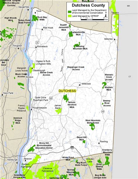 dutchess county map nys dept  environmental conservation