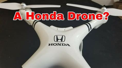 surprise unboxing  honda quad copter drone aerial camera dji phantom clone youtube aerial