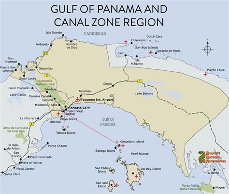 Maps Of Panama