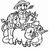 Coloring Pages Macdonald Old Farm Had Mcdonald Colouring Sheets Ronald Mcdonalds Printable Animals Kids Animal House Color Farms Chicken Preschool sketch template