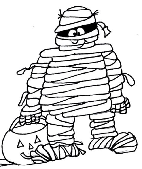 mummy halloween coloring pages halloween coloring pages
