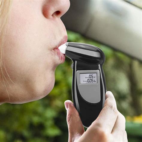 portable breath alcohol tester  detecting alcohol concentration