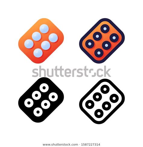 types  dices  white  black dots