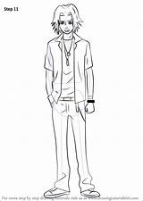 Step Reborn Hitman Hayato Gokudera Draw Drawing Necessary Improvements Finally Finish Make sketch template