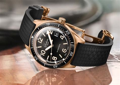 Glashütte Original Seaq In Black And Red Gold Time And Watches