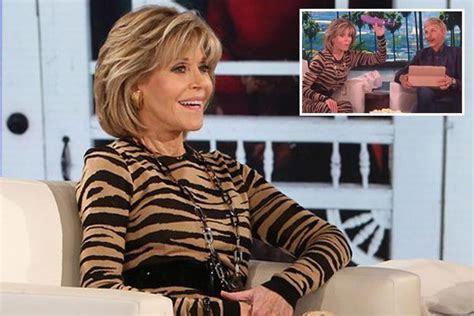 Jane Fonda Gets To Grips With A Big Sex Toy During Hilarious Appearance