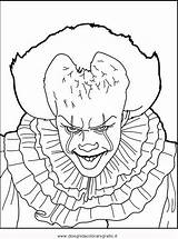 Pennywise Misti Disegnidacoloraregratis Lineart sketch template