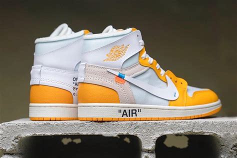 Here Comes The Sun Off White X Nike Air Jordan 1 In