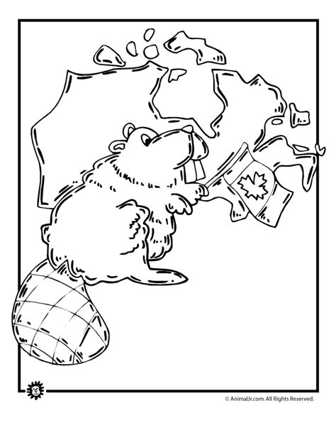 canada coloring page woo jr kids activities childrens publishing