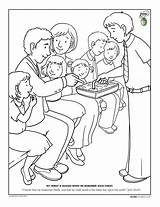 Coloring Pages Helping Others Popular Lds sketch template