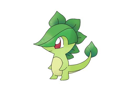 Starter Pokemon Grass Type Deinleaf By Pokekawaii On Deviantart