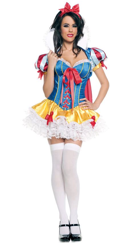 sexy snow white princess dress complete costume set for